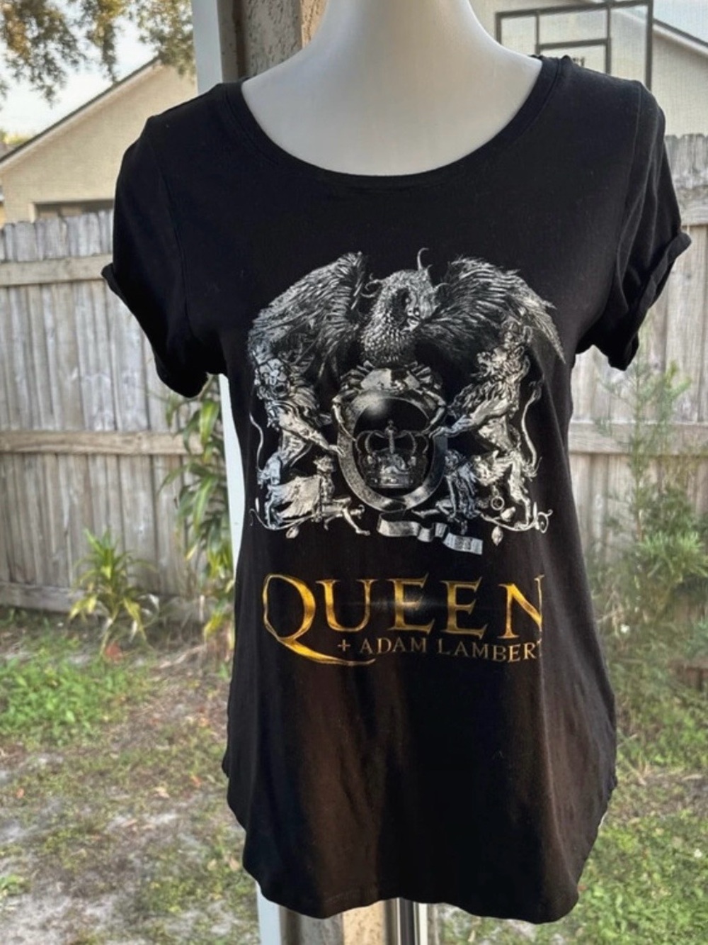 Queen + Adam Lambert Rapsodia Tour 2019 women's Tshirt